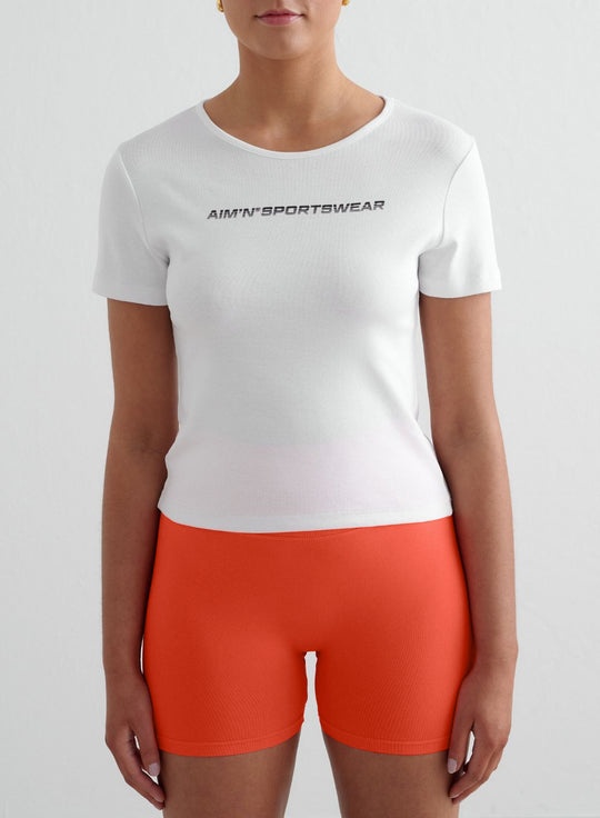 White Stretch T-shirt